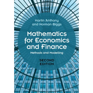 Mathematics for Economics and Finance
