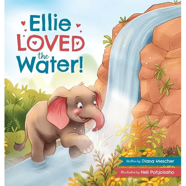 Ellie LOVED the Water!