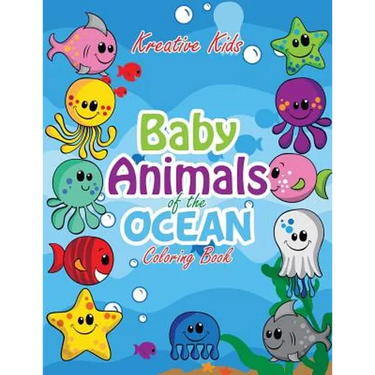 Baby Animals of the Ocean Coloring Book