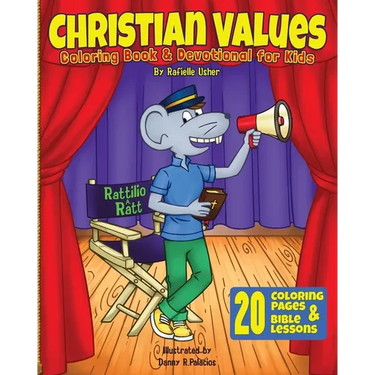 Christian Values: Coloring Book Devotional for Kids