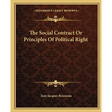 The Social Contract Or Principles Of Political Right