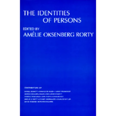 The Identities of Persons: Volume 3