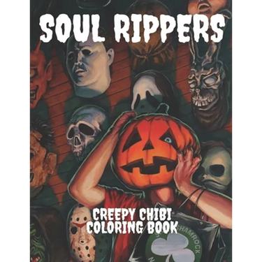 Soul Rippers creepy chibi Coloring book