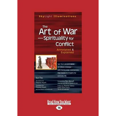 The Art of War-Spirituality for Conflict: Annotated & Explained (Large Print 16pt)