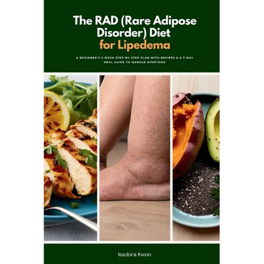 The RAD (Rare Adipose Disorder) Diet for Lipedema: A Beginner's 3-Week Step-by-Step Plan with Recipes & a 7-Day Meal Guide to Manage Symptoms