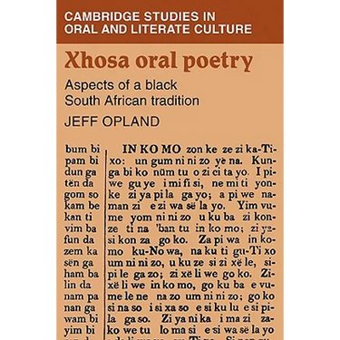 Xhosa Oral Poetry