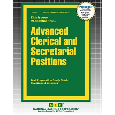 Advanced Clerical and Secretarial Positions