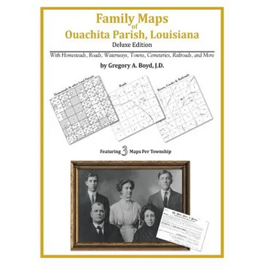 Family Maps of Ouachita Parish, Louisiana