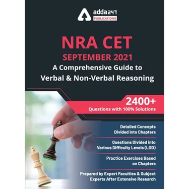 A Comprehensive Guide to Verbal & Non-verbal Reasoning for NRA CET Exam
