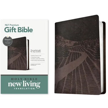 Premium Gift Bible Nlt, Filament Enabled (Leatherlike, Starlight Path Brown, Red Letter)