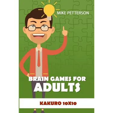 Brain Games For Adults: Kakuro 10x10