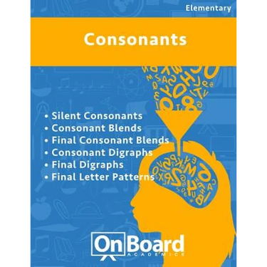 Consonants: Silent Consonants, Consonant Blends, Final Consonant Blends, Consonant Digraphs, Final Digraphs, Final Letter Patterns