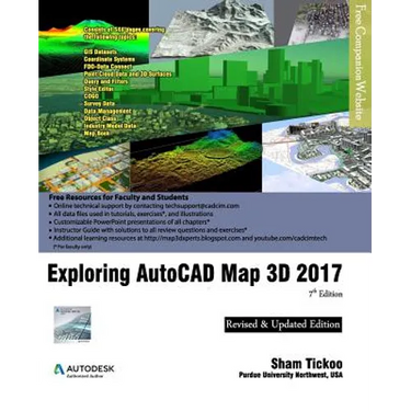 Exploring AutoCAD Map 3D 2017