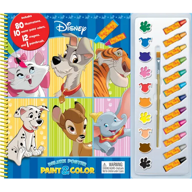 Disney Animal Classics Deluxe Poster Paint & Color