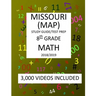 8th Grade MISSOURI MAP, 2019 MATH, Test Prep: 8th Grade MISSOURI ASSESSMENT PROGRAM TEST 2019 MATH Test Prep/Study Guide
