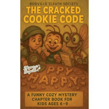 The Cracked Cookie Code: A Funny Cozy Mystery Chapter Book for Kids