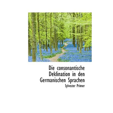 Die Consonantische Deklination in Den Germanischen Sprachen