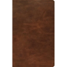 ESV Thinline Bible, Red Letter (Full Grain Leather, Saddle Brown)