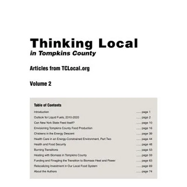 Thinking Local in Tompkins County: Articles from TCLocal.org, Vol. 2