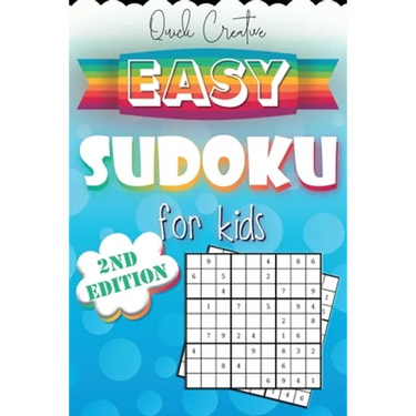 Easy Sudoku For Kids 2nd Edition: Sudoku Puzzle Book Including 330 EASY Sudoku Puzzles with Solutions, Great Gift for Beginners or Kids