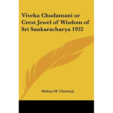 Viveka Chudamani or Crest Jewel of Wisdom of Sri Sankaracharya 1932