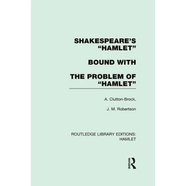 Shakespeare's Hamlet bound with The Problem of Hamlet