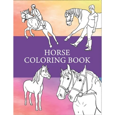 Horse Coloring Book