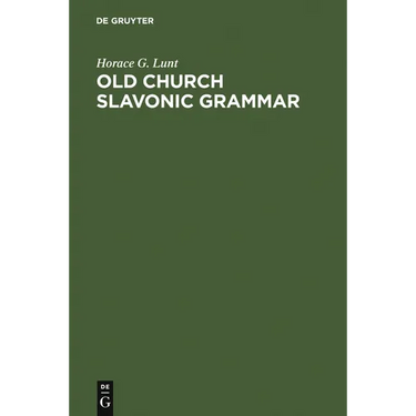 Old Church Slavonic Grammar