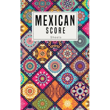 Mexican Score Sheets: Small size Good for family fun Mexican Train Dominoes Game large size pads were great. size 5x8 inch