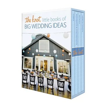 The Knot Little Books of Big Wedding Ideas: Cakes; Bouquets & Centerpieces; Vows & Toasts; And Details