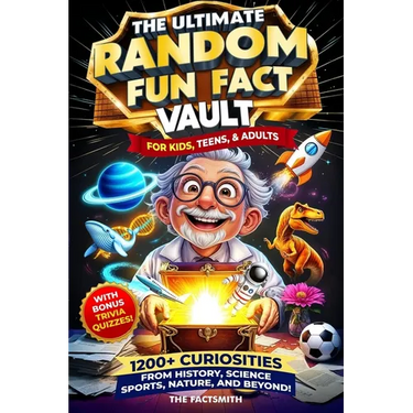 The Ultimate Random Fun Fact Vault: 1200+ Curiosities From History, Science, Sports, Nature, and Beyond!