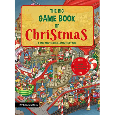 The Big Game Book of Christmas: A Book Created and Illustrated by Subi