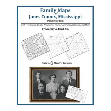 Family Maps of Jones County, Mississippi