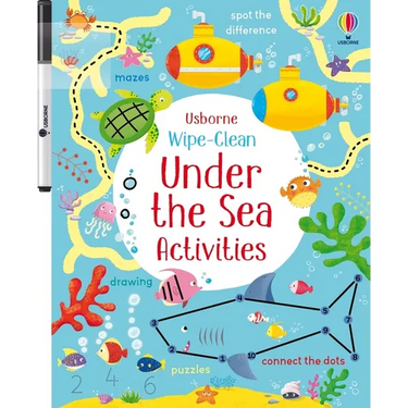 Wipe-Clean Under the Sea Activities
