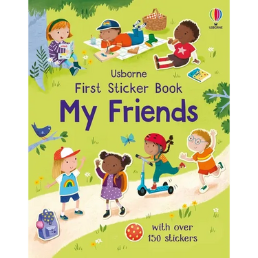 First Sticker Book My Friends