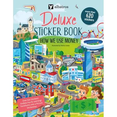 Deluxe Sticker Book: How We Use Money