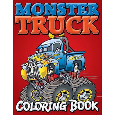 Monster Trucks Coloring Book