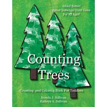 Counting Trees: Counting Book For Toddlers Coloring Book Included