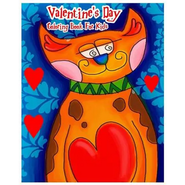 Valentine's Day Coloring Book For Kids: Color Me Valentine's Day Coloring Book