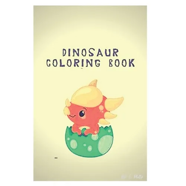 dinosaur coloring book: coloring book for kids 3-8 year old