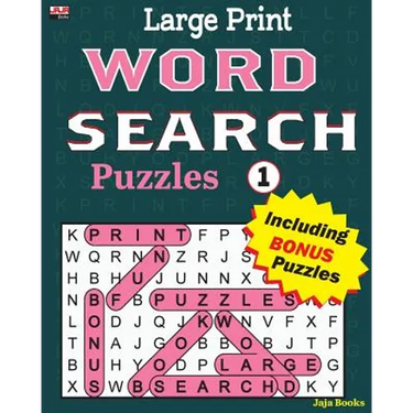 Large Print WORD SEARCH Puzzles