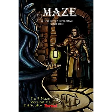The Maze: A First-Person Perspective Puzzle Book Normal 7x7 Version #1