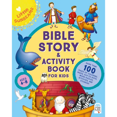 Bible Story and Activity Book for Kids (Little Sunbeams)