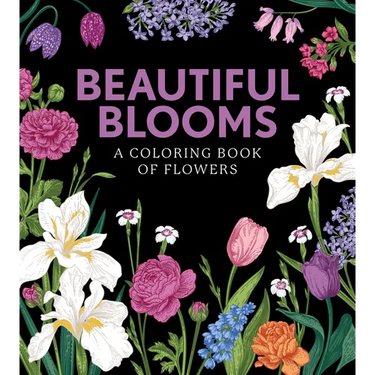 Beautiful Blooms: A Coloring Book of Flowers