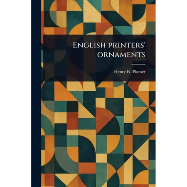 English Printers' Ornaments