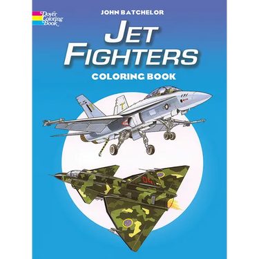 Jet Fighters Coloring Book