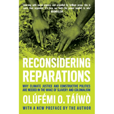 Reconsidering Reparations: Why Climate Justice and Constructive Politics Are Needed in the Wake of Slavery and Colonialism