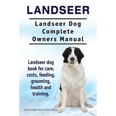 Landseer. Landseer Dog Complete Owners Manual. Landseer dog book for care, costs, feeding, grooming, health and training.