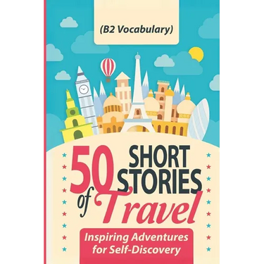 50 Short Stories of Travel: Inspiring Adventures for Self-Discovery (B2 Vocabulary): Learn English with Captivating B2-Level Vocabulary and Transforma