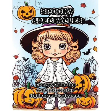 Spooky Spectacles: Creepy Coloring Adventures for Halloween Explorers